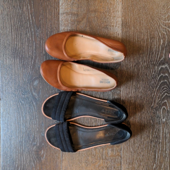 J crew flats size 8